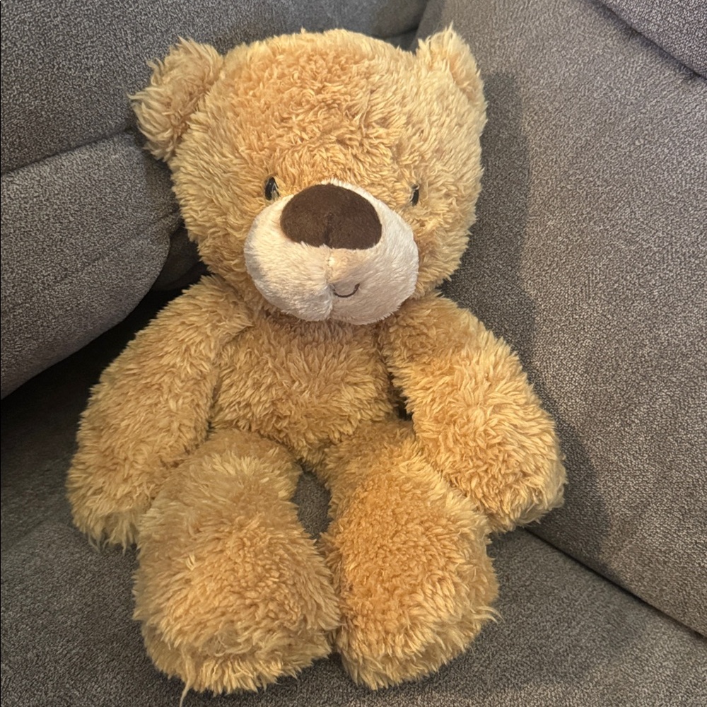 Gund Fuzzy Plush Bear - Tan Fuzzy 6047547